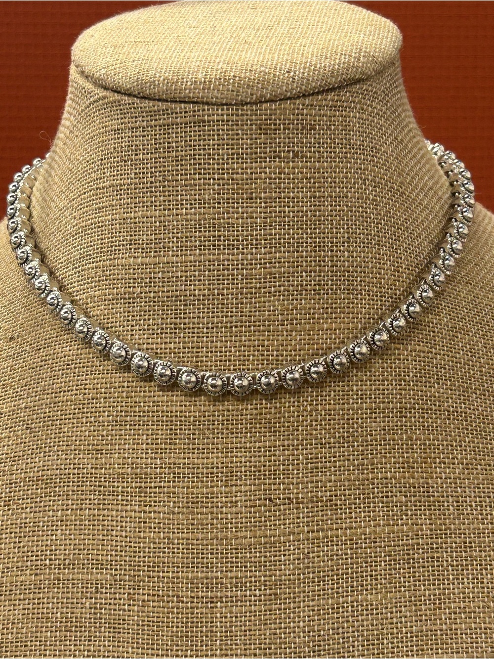 Napier vintage silver plated necklace